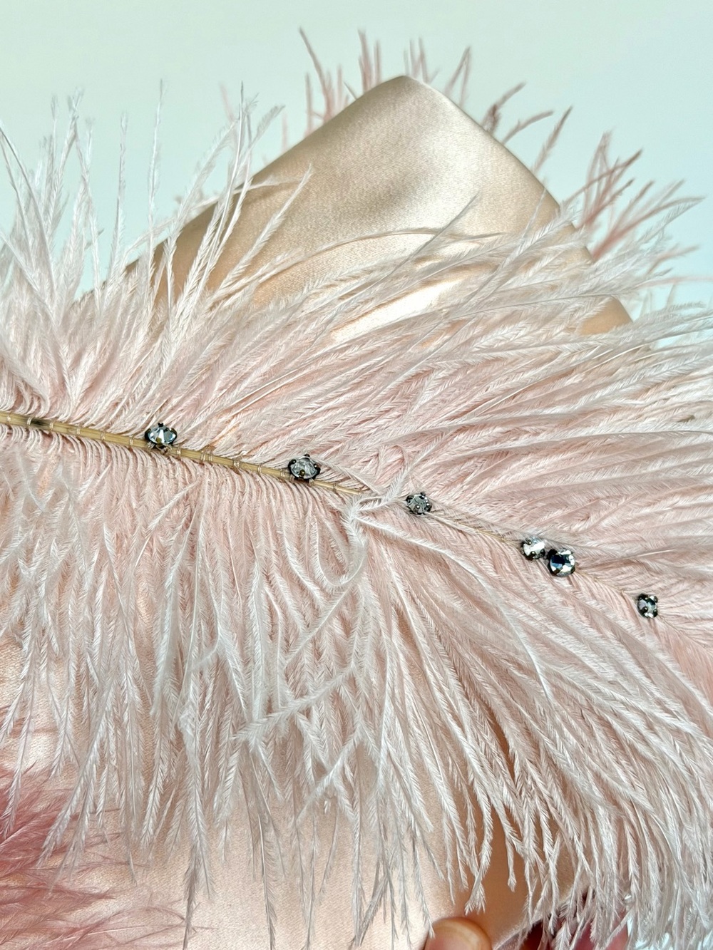 Jimmy Choo Feather Callie Handle Bag - Picture 10 of 13